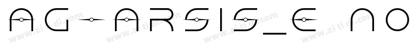 AG-Arsis_E Normal字体转换